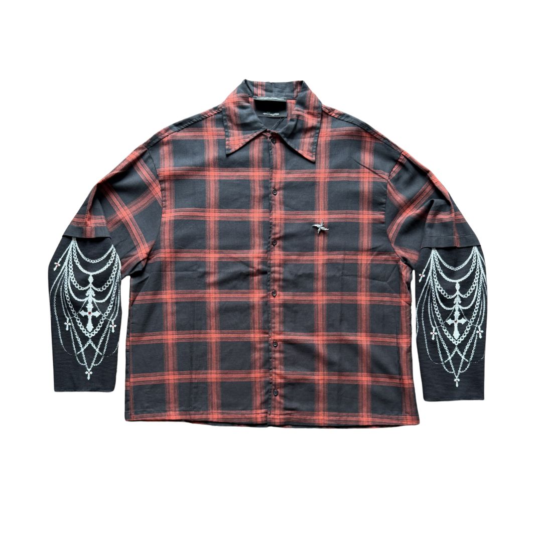 Camicia rossa Formy Studio