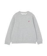 Gramicci One Point Crew Sweatshirt Grey Heather