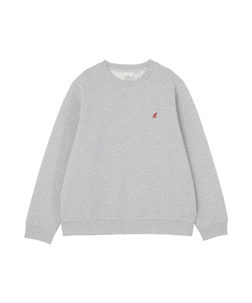Gramicci One Point Crew Sweatshirt Grey Heather