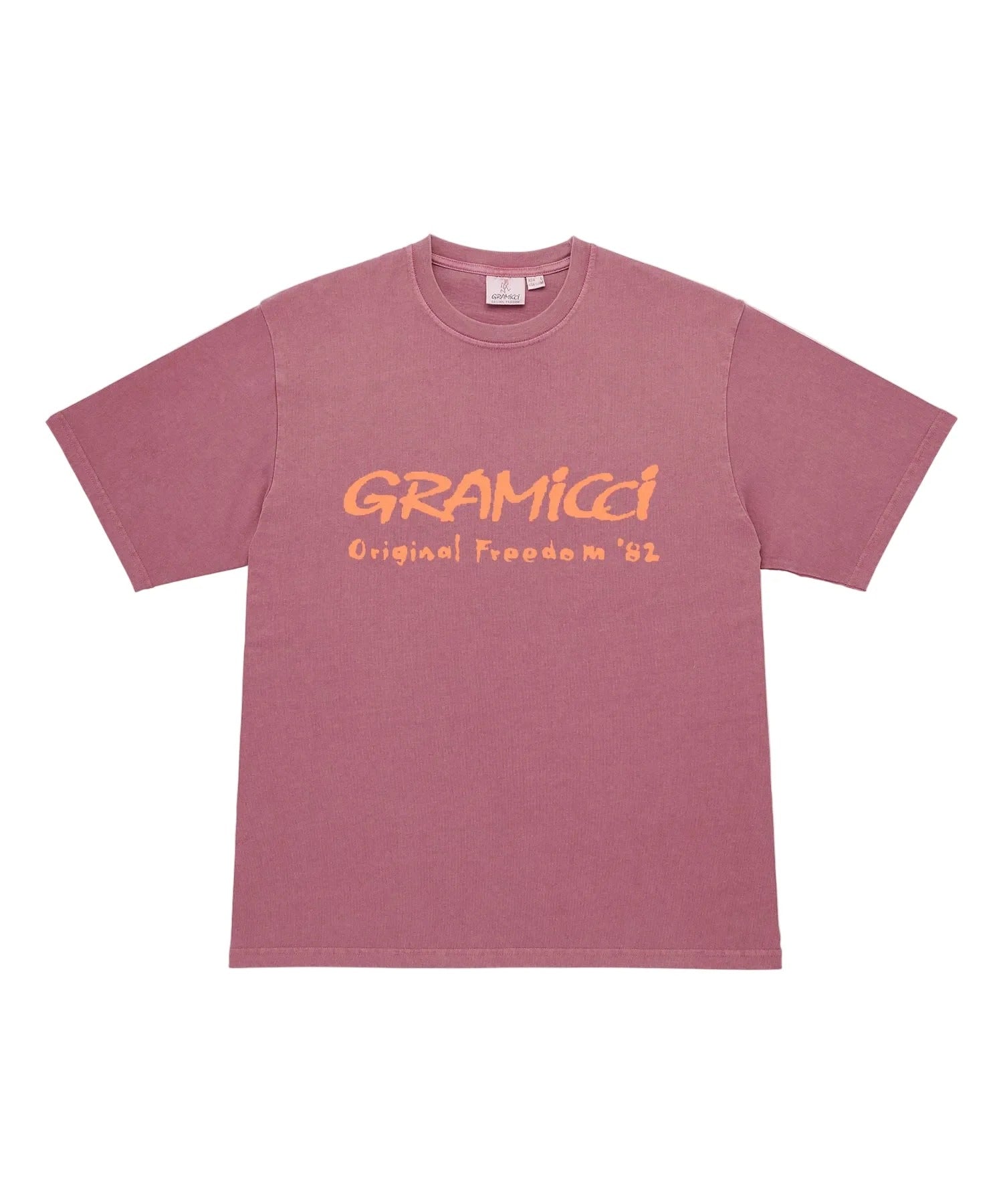 Gramicci Pigment Dyed Freedom Tee Red Pigment