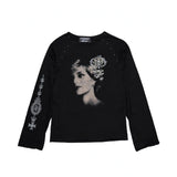 Himes Diana Ls Black