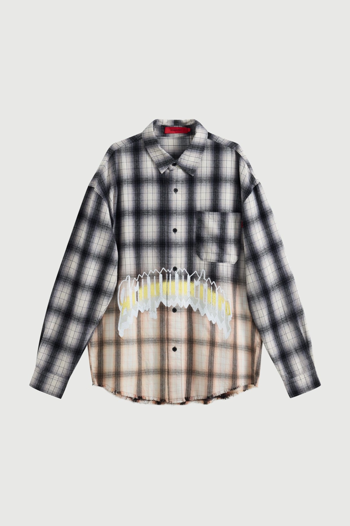 Acupuncture Punker Shirt Black White