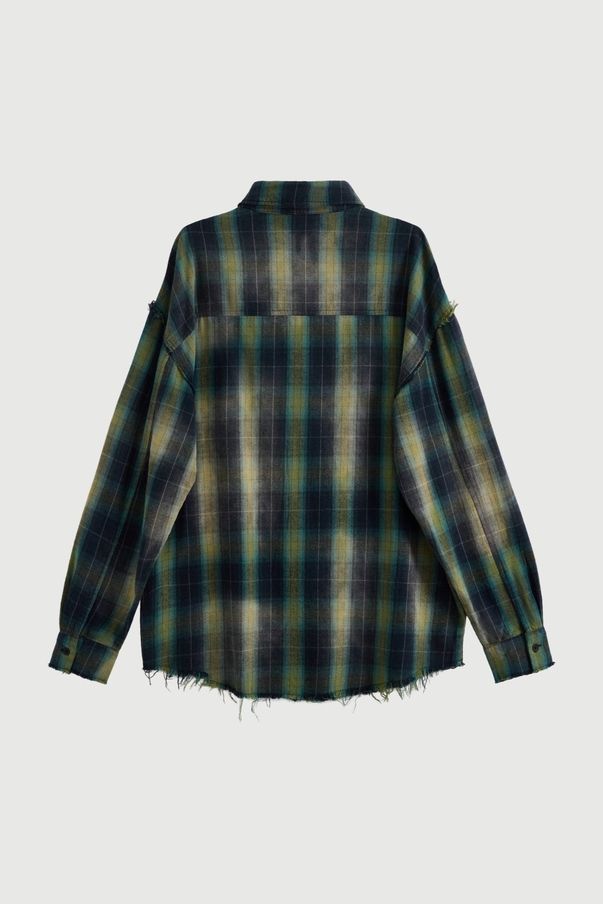 Acupuncture Two Pocket Shirt Green Blue