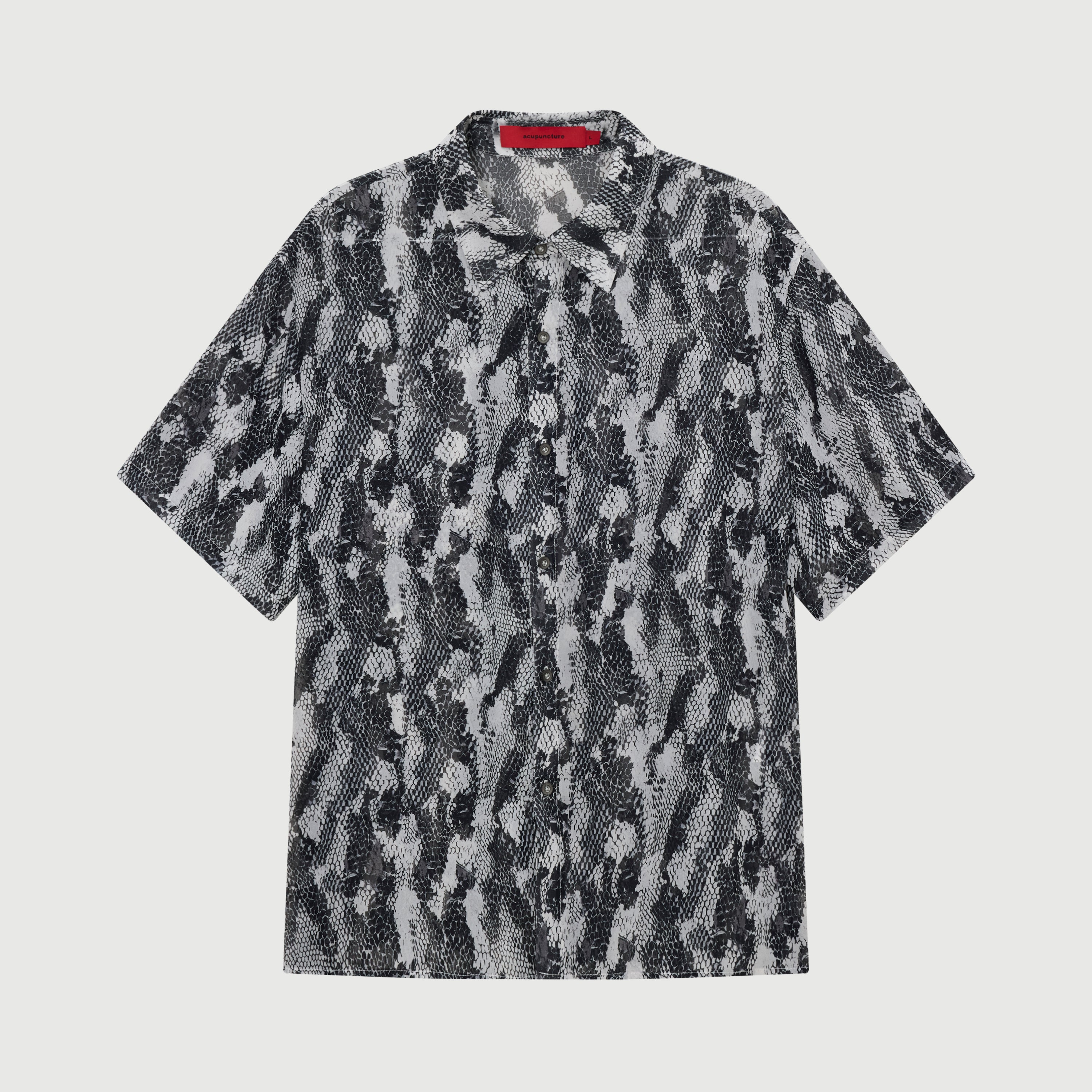 Acupunture Python Shirt Grey