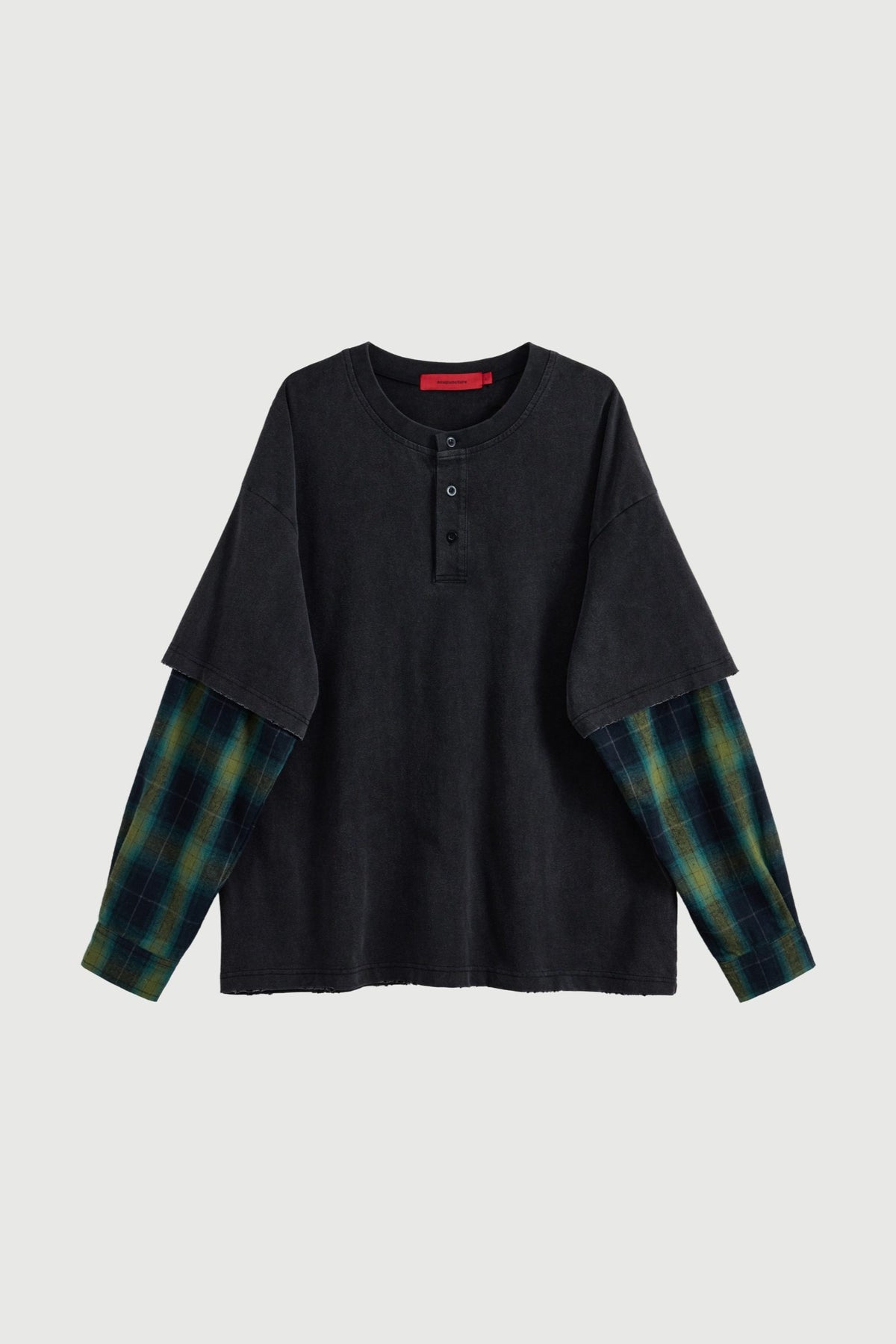 Acupuncture Layered Serafino Washed Black