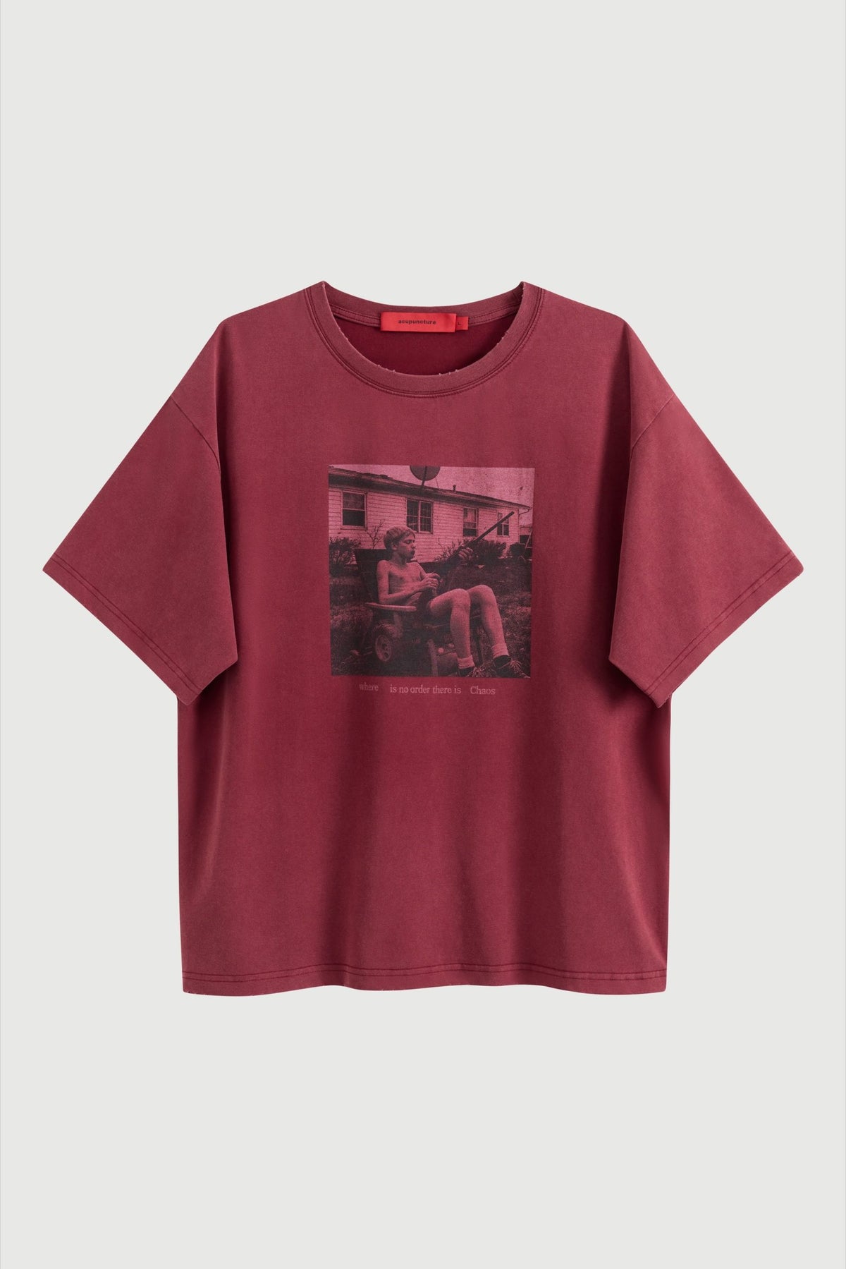 Acupuncture Lord Gun Tee Crushed Violets