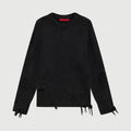 Agopuntura Metallo Maglione Nero