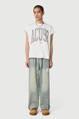 Acupuncture Sporty Denim Pant Blue