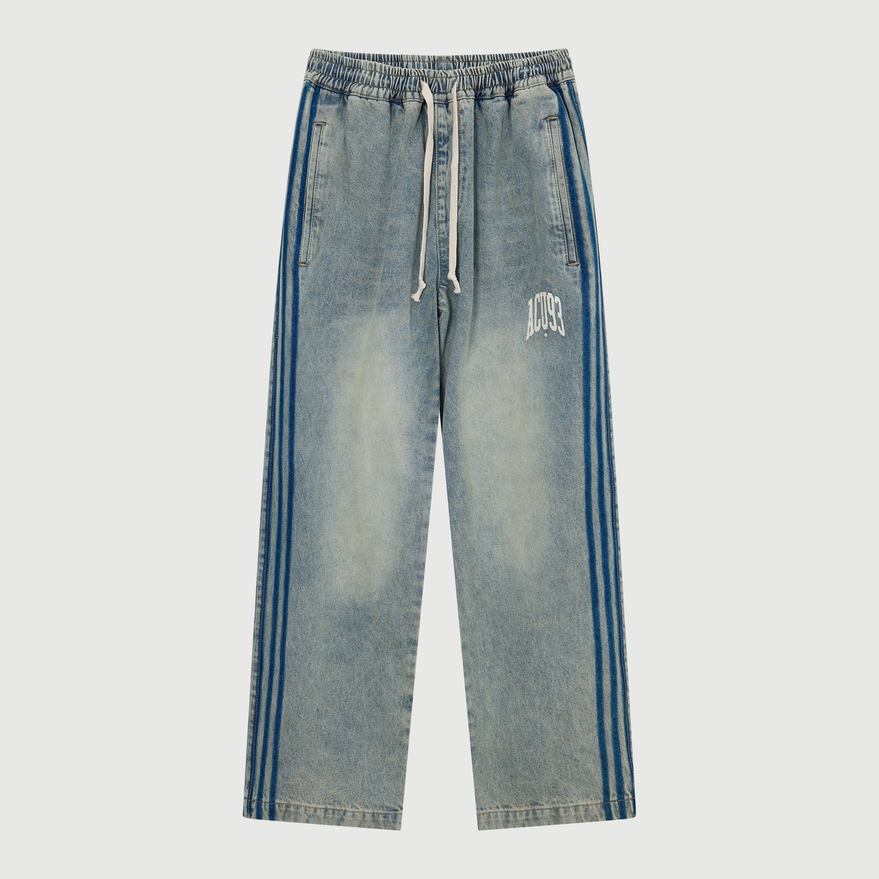 Acupuncture Sporty Denim Pant Blue