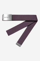 Carhartt Wip Clip Belt Chrome Cozy Purple