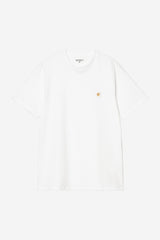 Carhartt Wip Ss Chase Tee White
