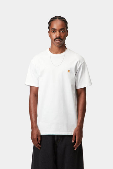 Carhartt Wip Ss Chase Tee White