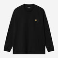 Carhartt Wip Ls Chase Tee Black