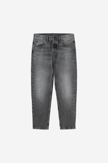 Carhartt Wip Newel Pant Black Marble Used Wash