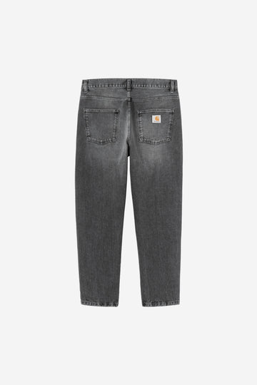 Carhartt Wip Newel Pant Black Marble Used Wash