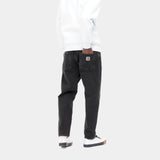 Carhartt Wip Newel Pant Black Stone Washed