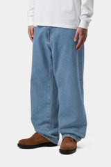 Carhartt Wip Landon Pant Blu Heavy Stone Wash