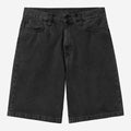 Carhartt Wip Landon Short Nero Lavaggio a Pietra