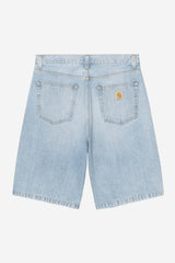 Carhartt Wip Landon Short Blue Worn Bleached