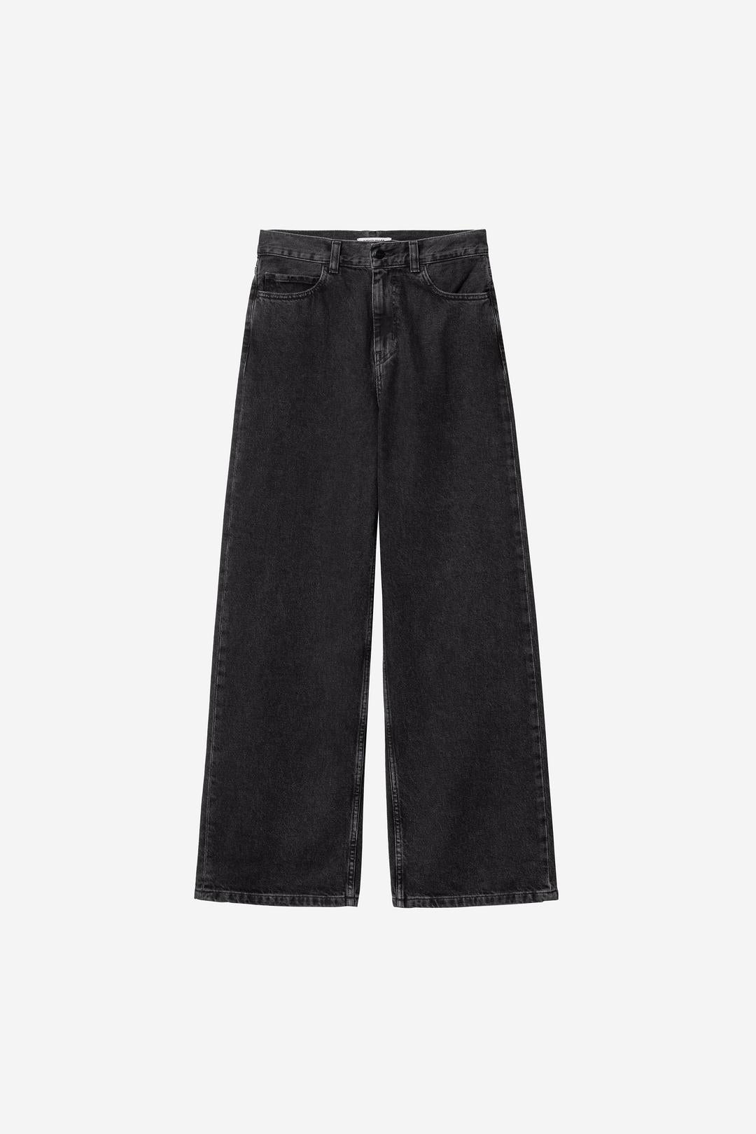 Carhartt Wip Donna W Jane Pant Black Heavy Stone Wash