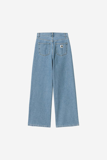 Carhartt Wip Donna W Jane Pant Blue Heavy Stone Wash