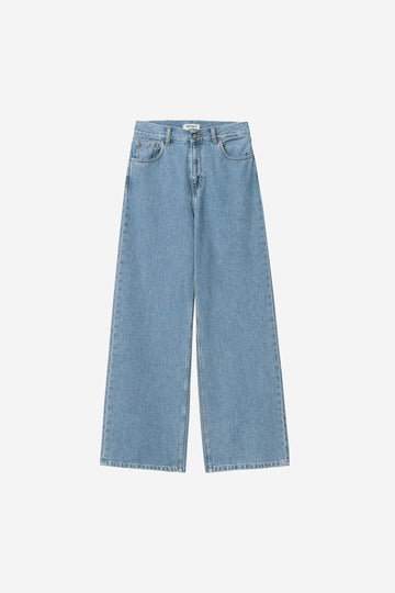 Carhartt Wip Donna W Jane Pant Blue Heavy Stone Wash