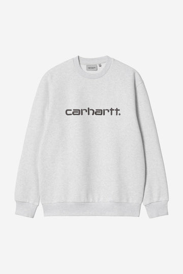 Carhartt Wip Carhartt Sweatshirt Ash Heather Graphite
