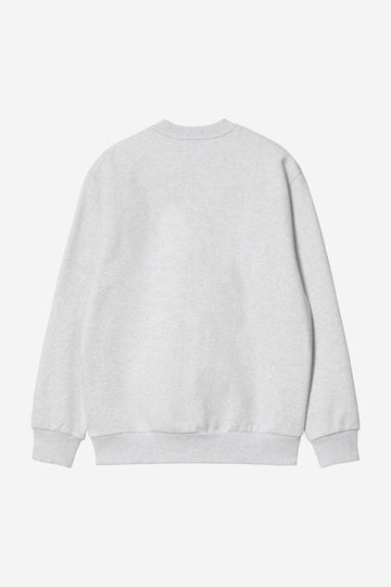 Carhartt Wip Carhartt Sweatshirt Ash Heather Graphite