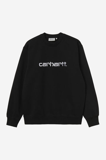 Carhartt Wip Carhartt Sweatshirt Black White