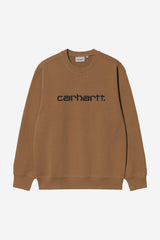 Carhartt Wip Carhartt Sweatshirt Wip H Brown Black