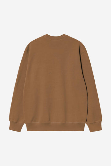 Carhartt Wip Carhartt Sweatshirt Wip H Brown Black