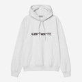 Carhartt Wip Hooded Carhartt Sweatshirt Ash Heather Graphite