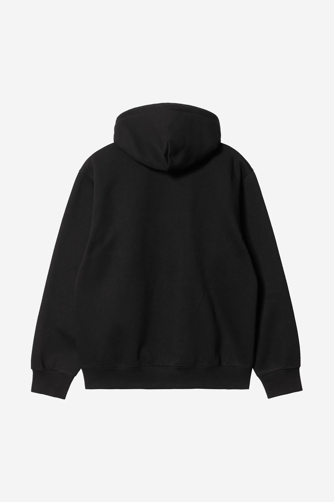 Carhartt Wip Hooded Carhartt Sweatshirt Black Black