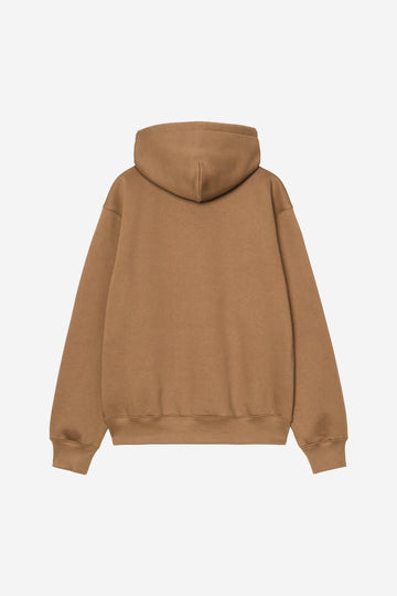 Carhartt Wip Hooded Carhartt Sweatshirt Wip H Brown Black