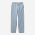 Carhartt Wip Single Knee Pant Blu Heavy Stone Bleached