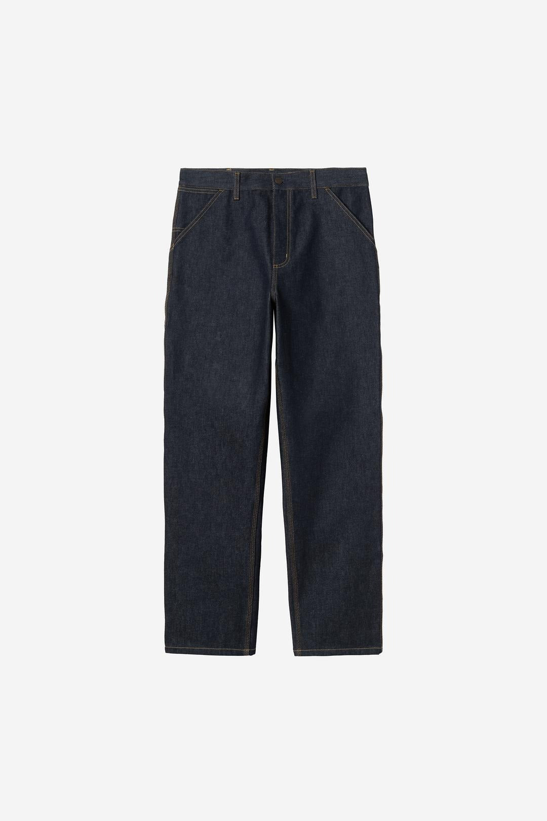 Carhartt Wip Single Knee Pant Blue Rigid