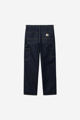 Carhartt Wip Single Knee Pant Blue Rinsed