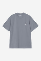 Carhartt Wip Ss Madison Tee Shady Blue White