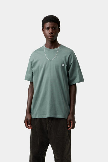 Carhartt Wip Ss Madison Tee Shady Green White