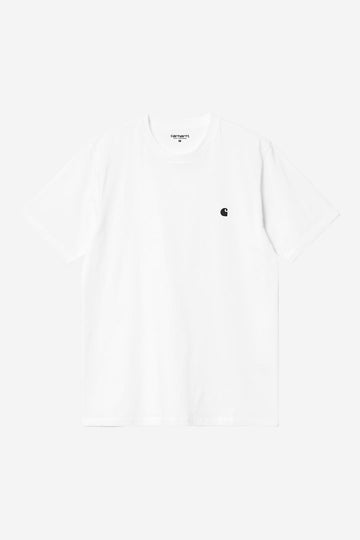 Carhartt Wip Ss Madison Tee White Black