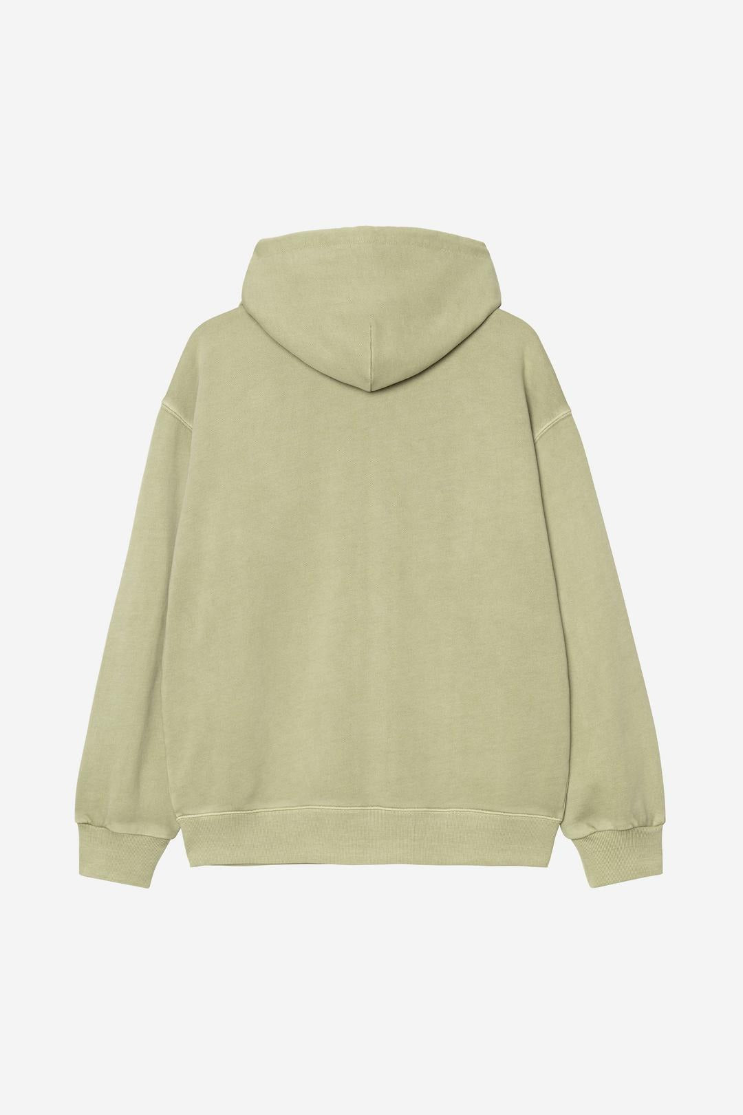Carhartt Wip Hooded Nelson Jacket Gentle Green Garment Dyed