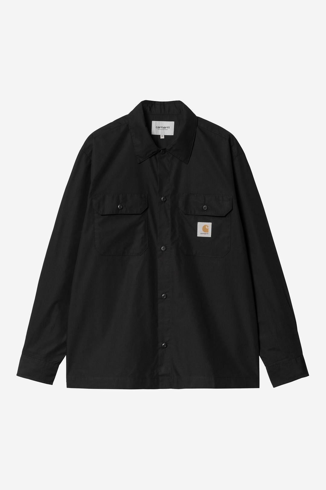 Carhartt Wip Ls Craft Shirt Black
