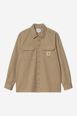 Carhartt Wip Ls Craft Shirt Leather