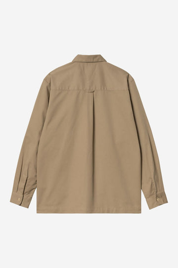 Carhartt Wip Ls Craft Shirt Leather