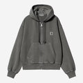 Carhartt Wip Donna W Hooded Nelson Jacket Nero Tinto in Capo