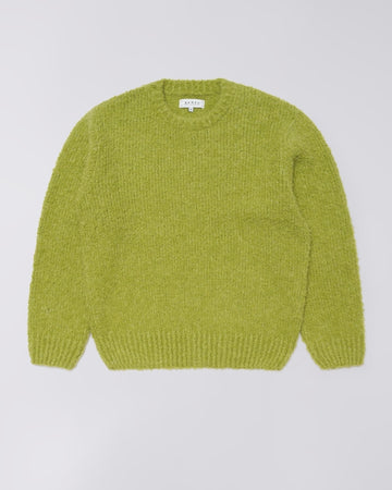 Edwin Dun Textured Sweater Sweet Pea