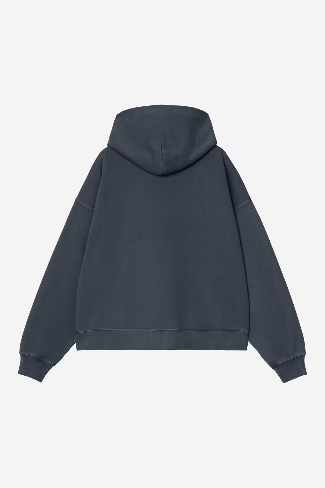 Carhartt Wip Donna W Hooded Benton Sweatshirt Carbon Garment Dyed