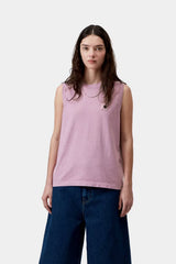 Carhartt Wip Donna W Nelson Camicia A Gentle Purple Tinto In Capo