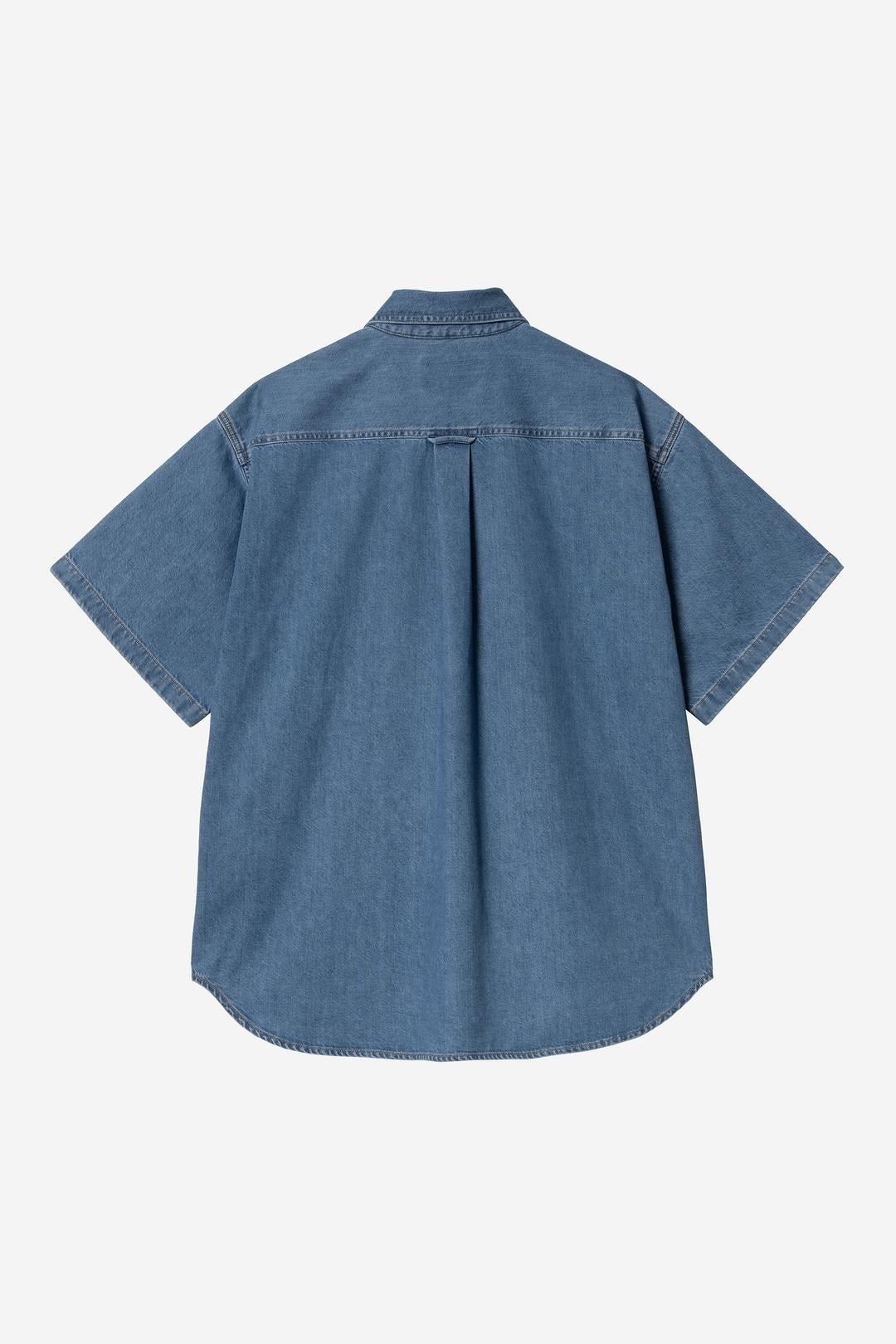 Carhartt Wip Lucas Shirt Blue Stone Washed