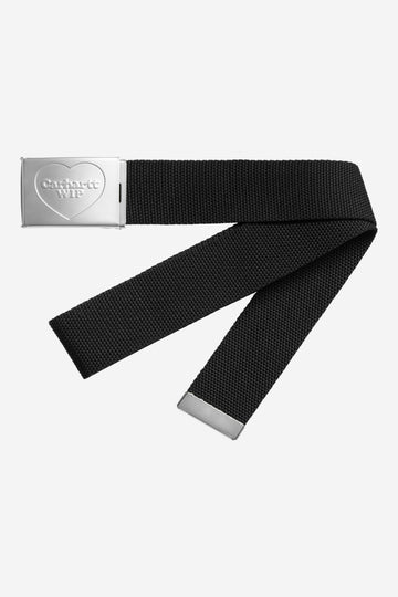 Carhartt Wip Heart Clip Belt Black